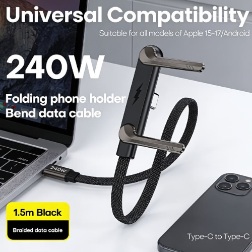 Fast Charging Cable with STAND
